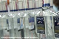 At the Martin Miller's Gin Bottling Plant in Iceland