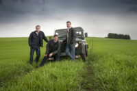 Founders Iain, David and John Stirling at the Arbikie Highland Estate Distillery in Scotland