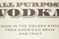 St George Spirits All Purpose Vodka bottle label