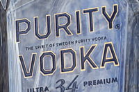 Purity Vodka 34 bottle label