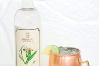 Heritage Distilling Ginger Vodka Mule Cocktail