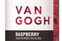 Van Gogh Raspberry Vodka Bottle Detail