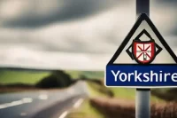 Yorkshire road sign